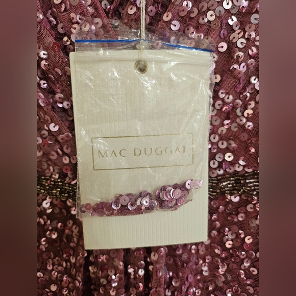 💕 Mac Duggal Sequin 5610 Sz 8 💕 - Picture 7 of 9